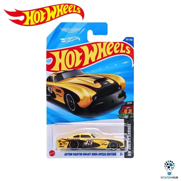 Hot Wheels HW DREAM GARAGE Aston Martin DB4GT High-Speed Edition Car Hotwheels - Picture 3 of 5